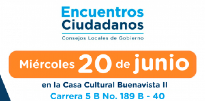Miércoles 20: Encuentro Ciudadano en Verbenal