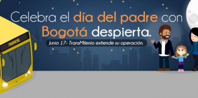 ‘Bogotá Despierta’ en el marco de la celebración del Día del Padre