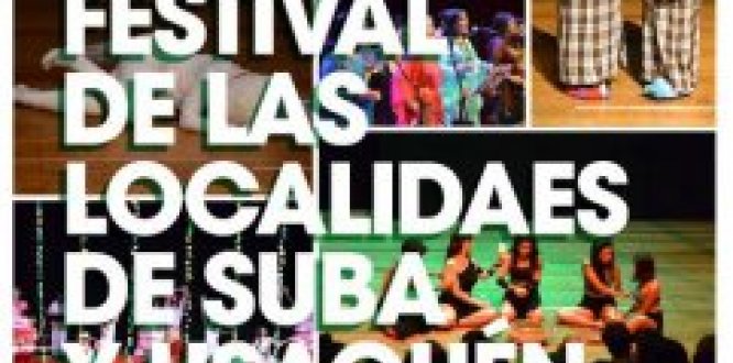 Septiembre 14 y 15: Festival de las localidades de Suba y Usaquén