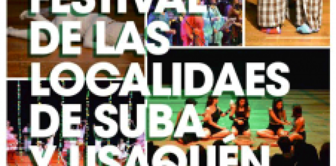 Agosto 27: vence plazo de inscripción Festival de las localidades de Suba y Usaquén