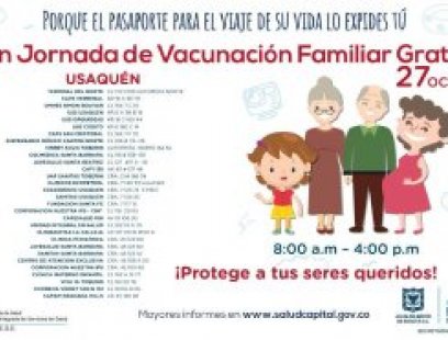 gran jornada de vacunación familiar gratuita